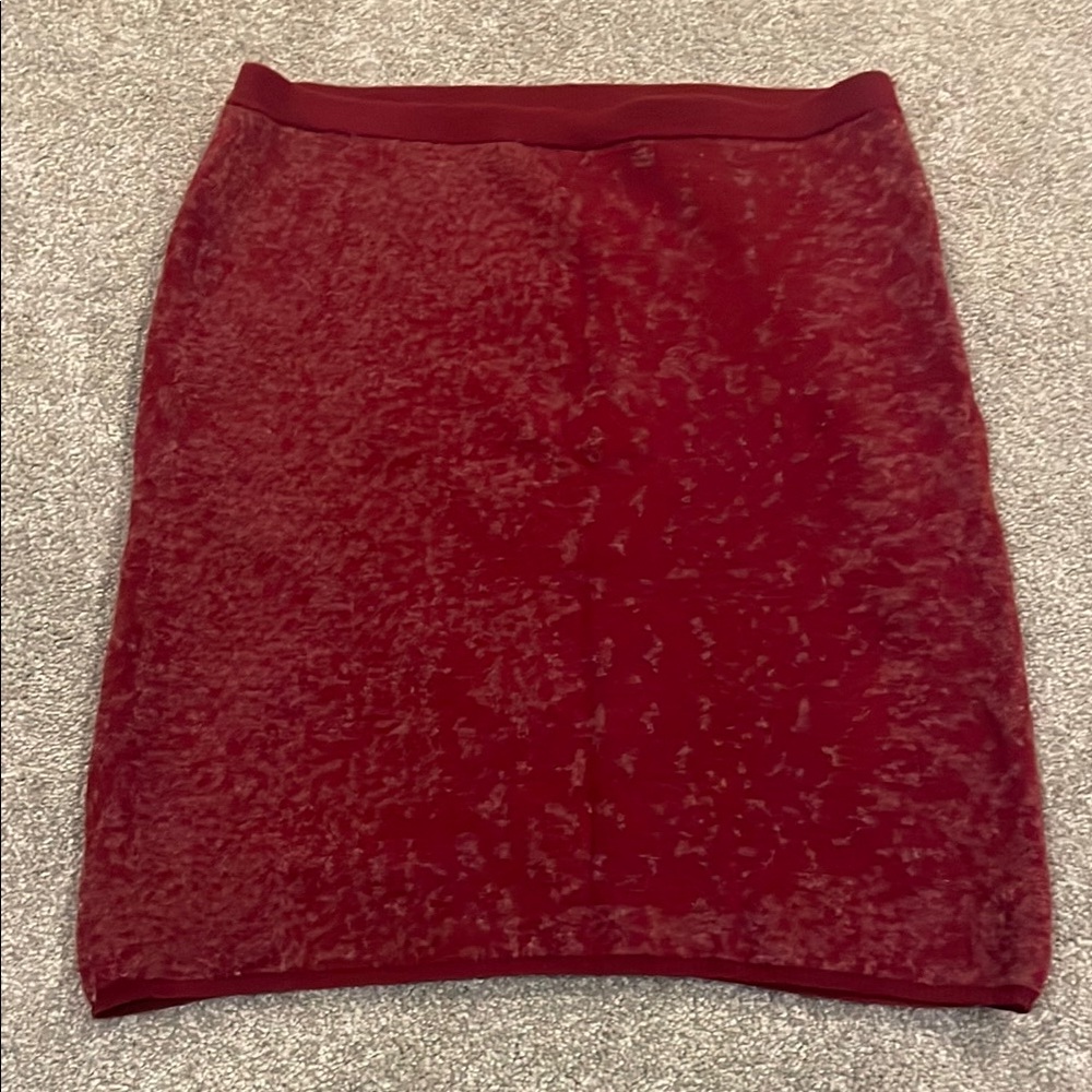 Eileen Fischer Merino Wool Pencil Skirt xs